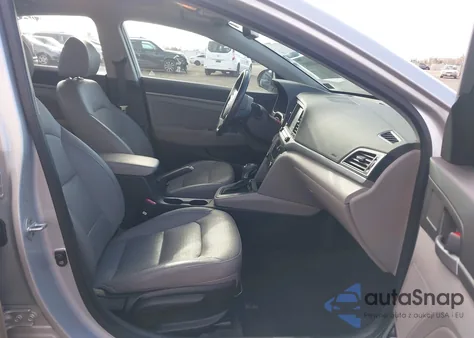 2017 Hyundai Elantra Limited from USA, damaged, VIN KMHD84LF2HU120142